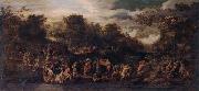 unknow artist Moses and the israelites with the ark Spain oil painting artist